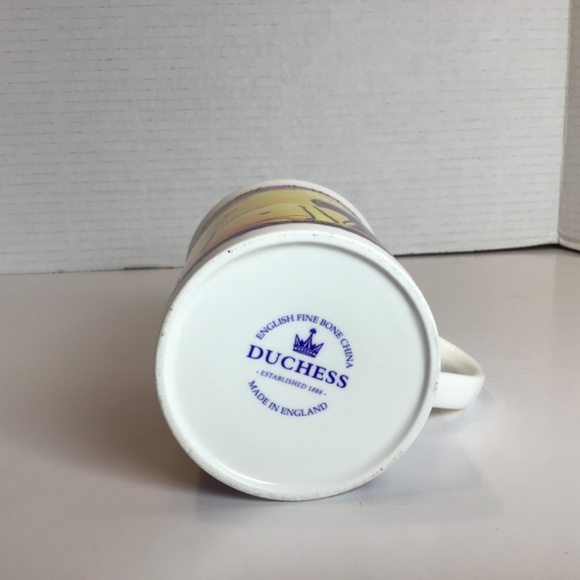 VTG Duchess Fine Bine China Whimsical Scratching Dog Mug - Picture 8 of 8